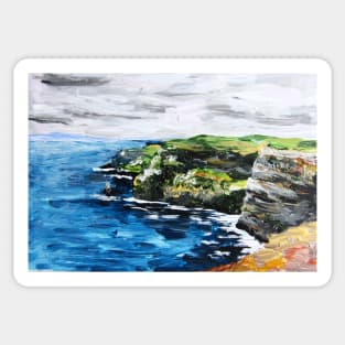 Ireland Speed Painting Sticker